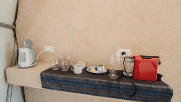 Luxury Tent (Domo Glamping) | Down comforters, pillowtop beds, minibar, individually decorated