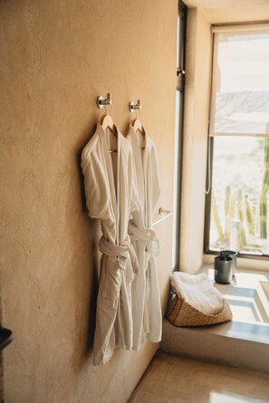 Superior Double or Twin Room | Bathroom | Combined shower/tub, rainfall showerhead, designer toiletries - Alpasion Lodge (Tunuyan)