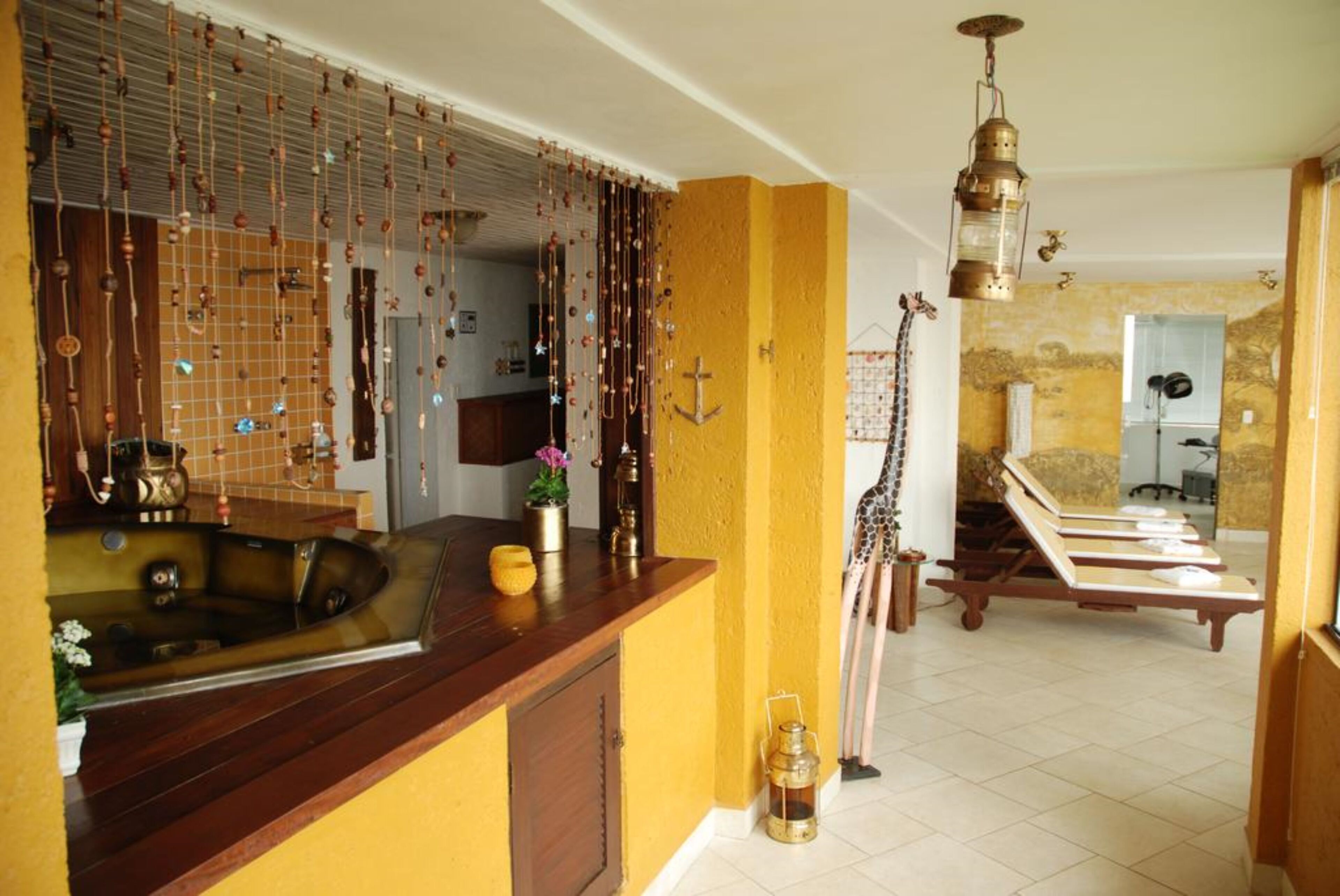 Bain à remous intérieur