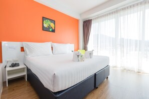 Deluxe Room, Pool View | Minibar, in-room safe, desk, free WiFi - The Frutta Boutique Patong Beach (Patong)