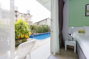 Deluxe Room, Pool Access | Terrace/patio - The Frutta Boutique Patong Beach (Patong)