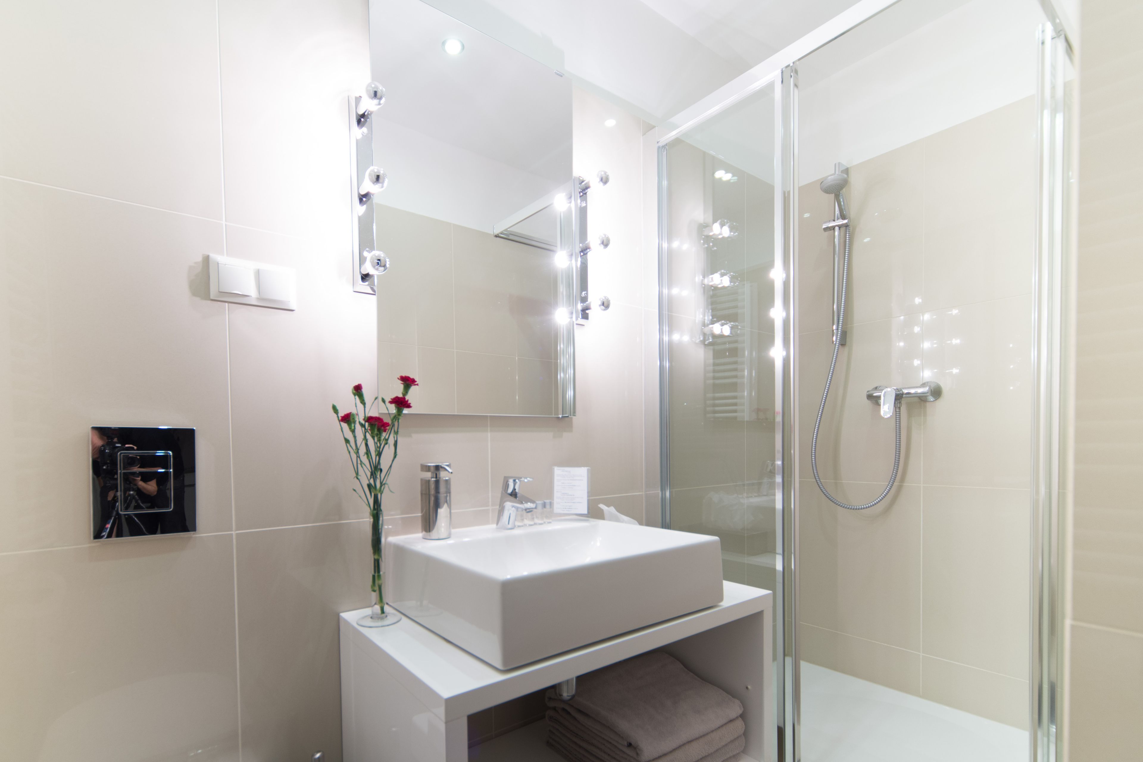 Suite, 2 Bedrooms | Bathroom | Shower, free toiletries, hair dryer, slippers
