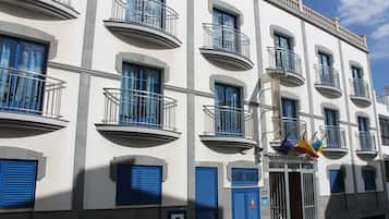 Fassade der Unterkunft