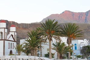 Blick von der Unterkunft