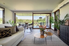 Deluxe-Bungalow | Wohnbereich