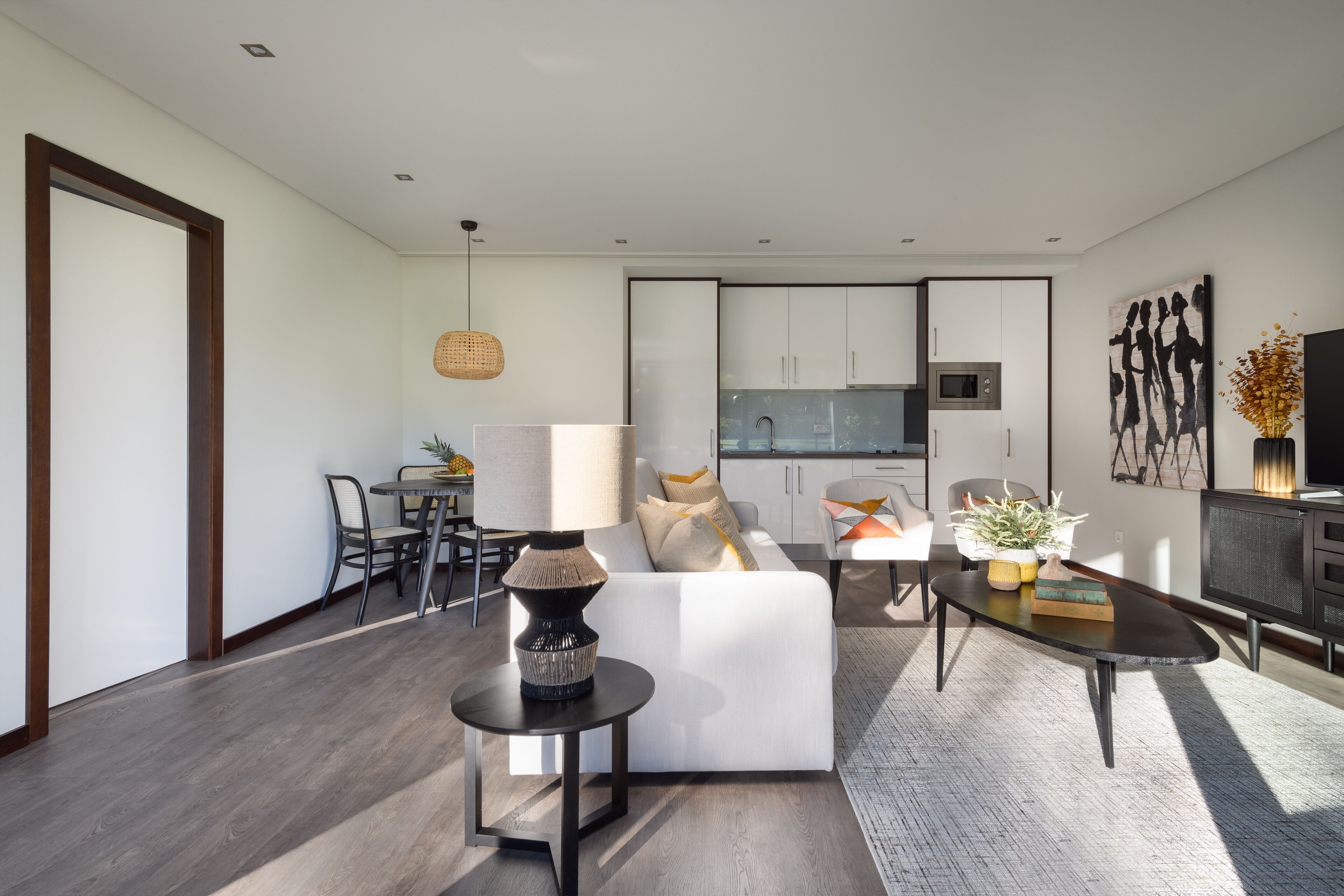 comfort bungalow | private kitchenette