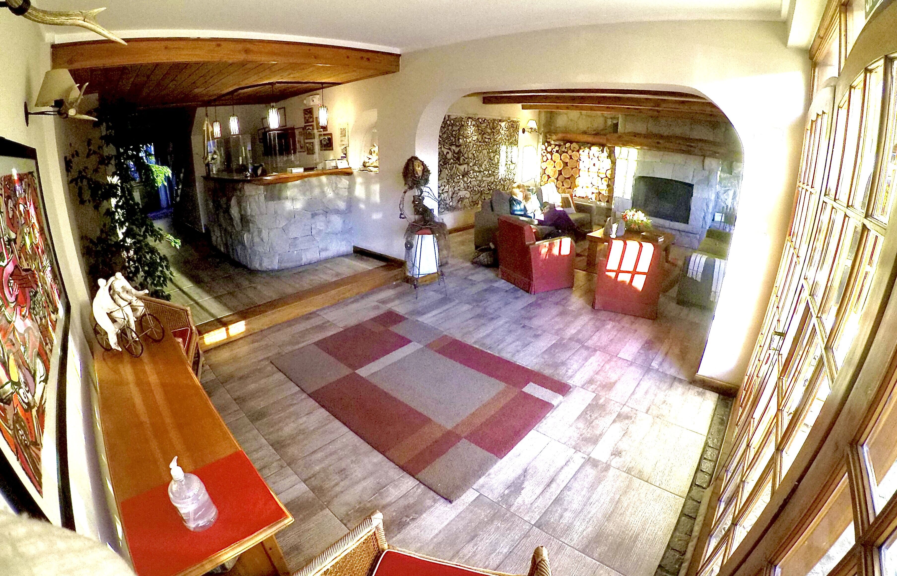 Sala de estar en el lobby