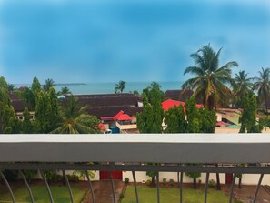 Vue depuis l’hébergement