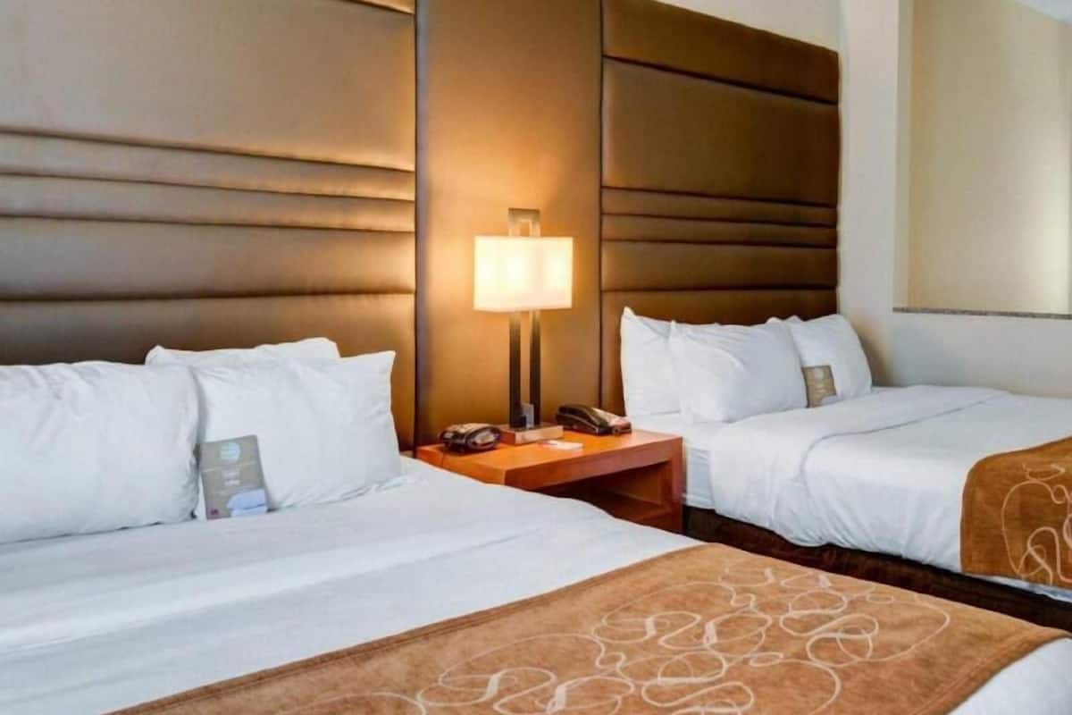 Desk, iron/ironing board, free cribs/infant beds, free WiFi