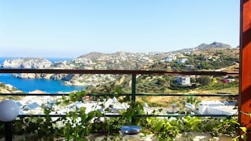 Junior Suite, Sea View (Panoramic) | Terrace/patio