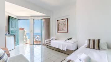 Habitación familiar, vista al mar | Vista desde la habitación