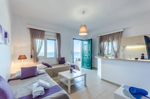 Habitación familiar, vistas al mar | Vistas desde la habitación