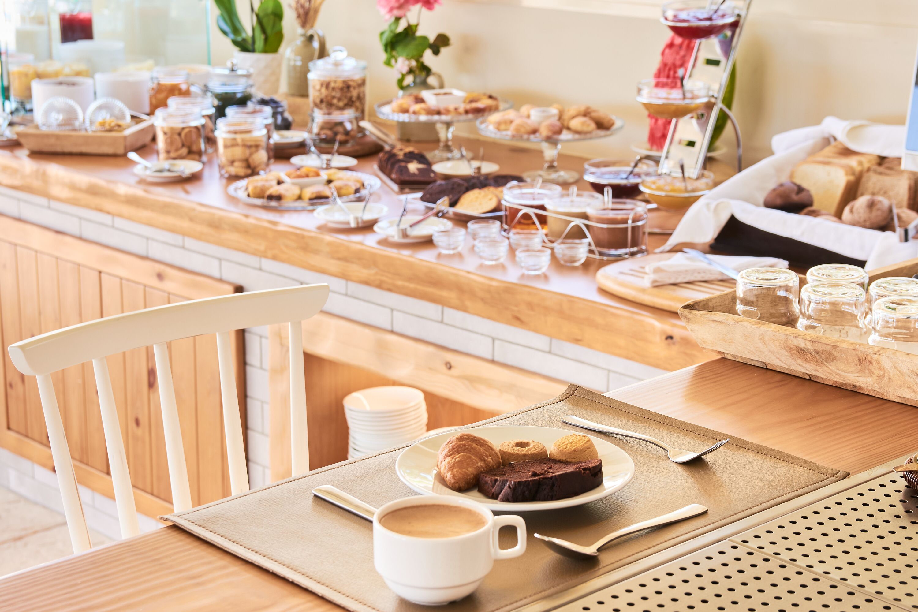 Petit déjeuner buffet compris tous les jours