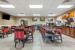 Café da manhã continental grátis todos os dias