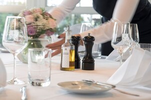 Morgunverðarhlaðborð daglega gegn gjaldi