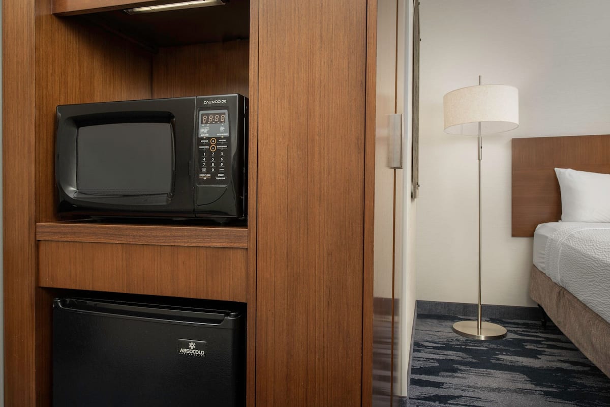 desk, laptop workspace, iron/ironing board, free cots/infant beds