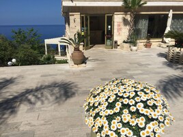 Entrada de la propiedad