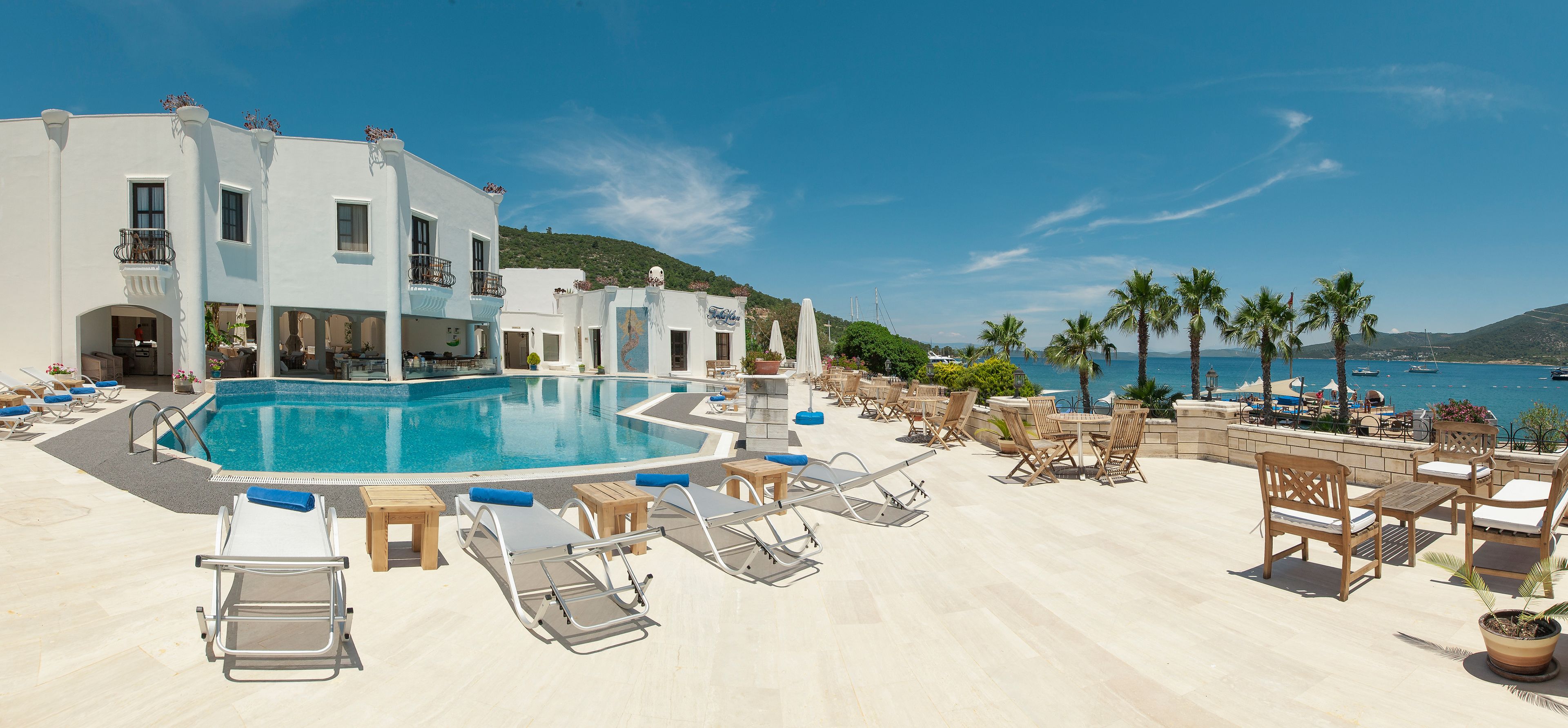 Façade de l’hébergement