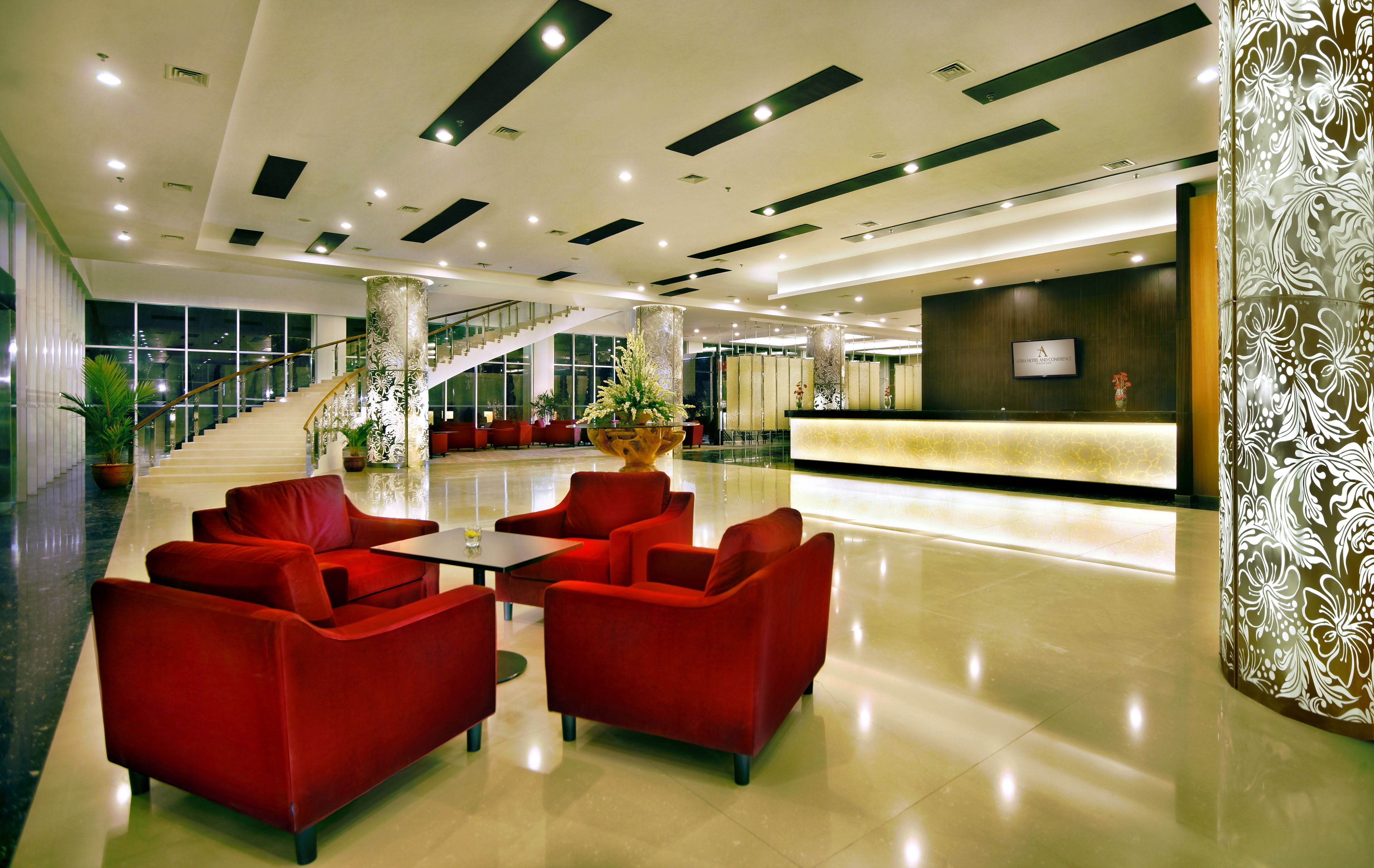 Sala de estar en el lobby