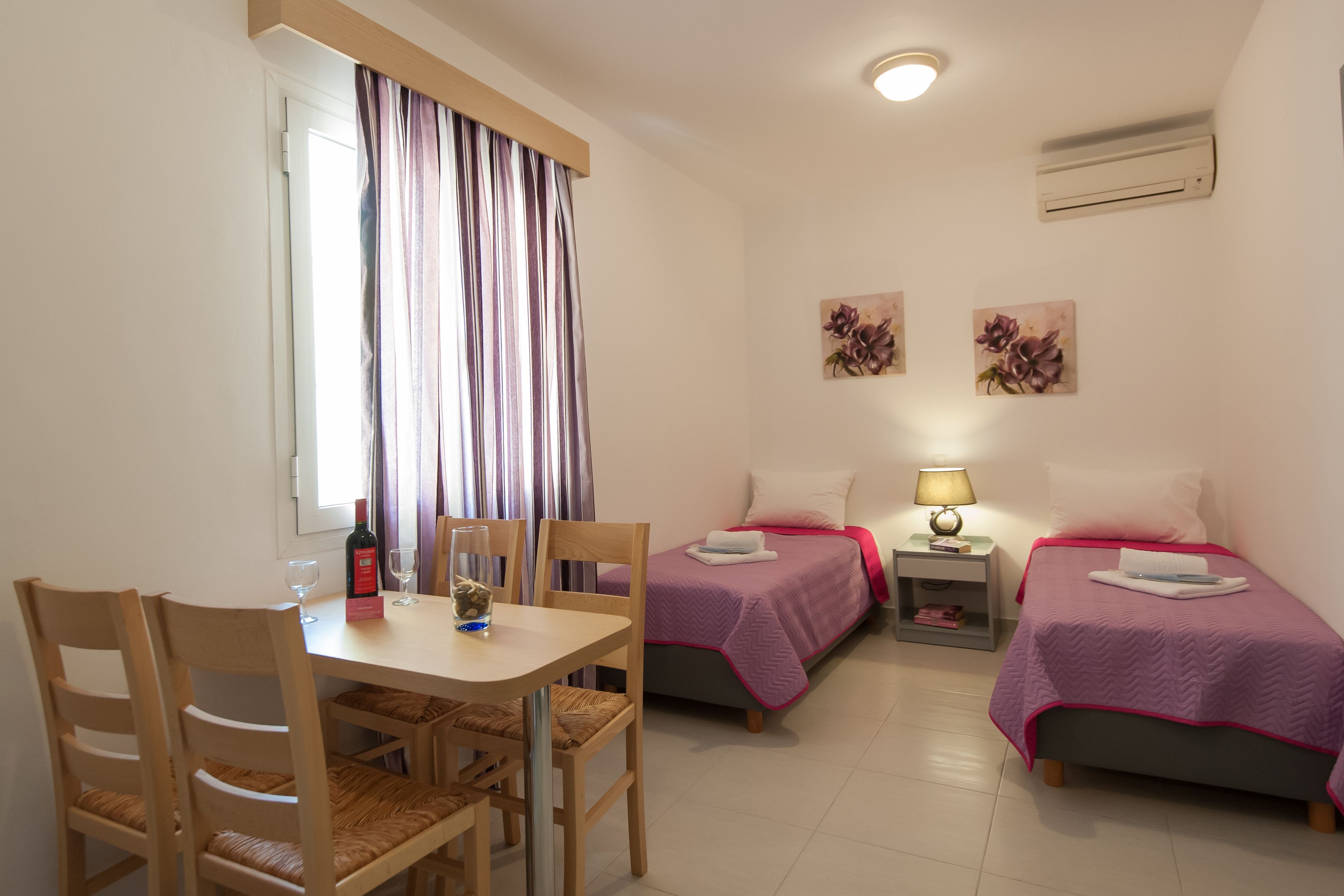 family room | desk, blackout curtains, soundproofing, iron/ironing board