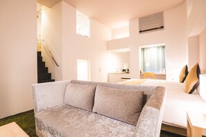 Luksus-værelse med 2 enkeltsenge - ikke-ryger | Pengeskab på værelset, individuelt design, individuel indretning