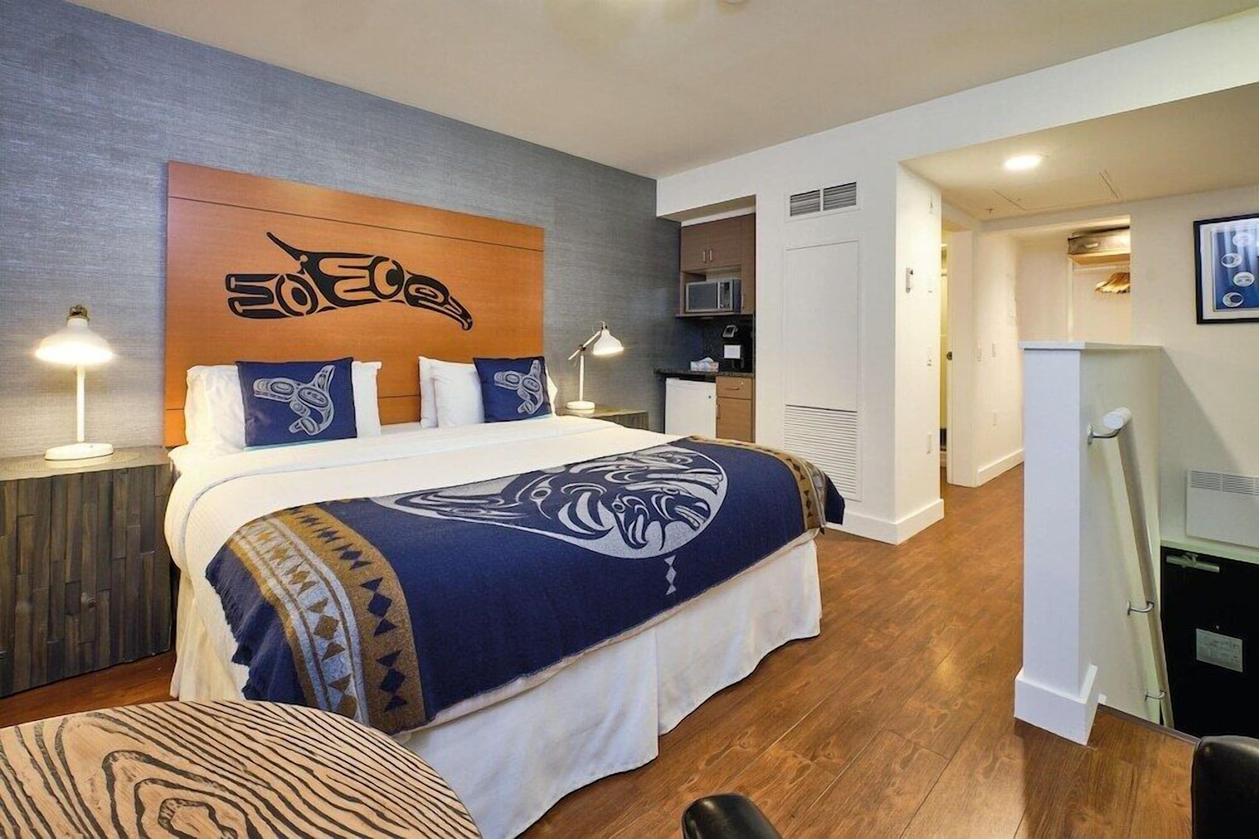 Premium bedding, down duvets, in-room safe, individually decorated