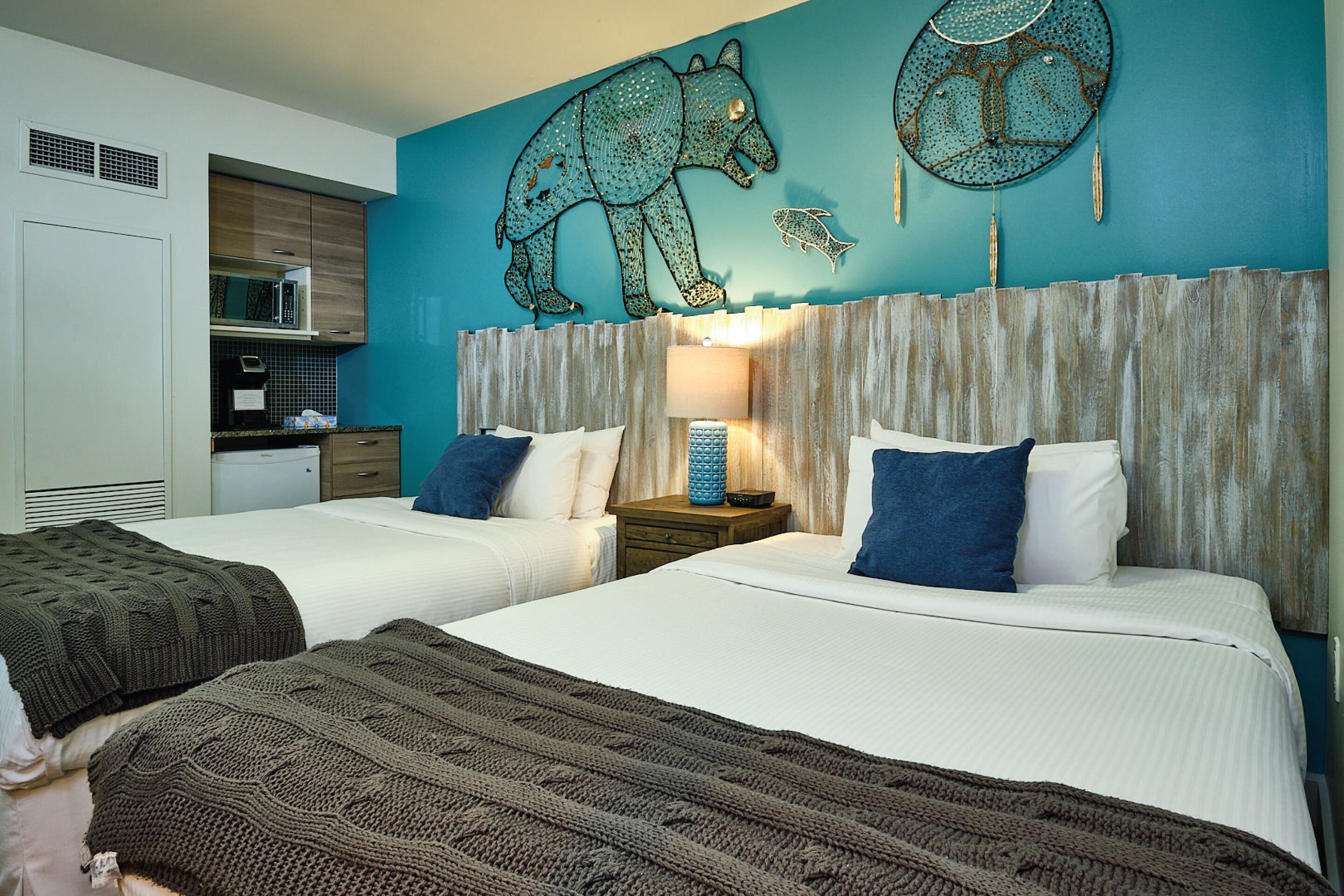 deluxe room, 2 double beds | 1 bedroom, premium bedding, down duvets, in-room safe