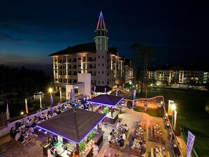 Front of property – evening/night - High1 Condominium (Jeongseon)