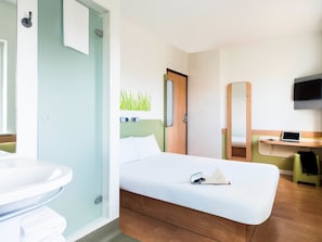 Chambre avec lits jumeaux, 2 lits une place