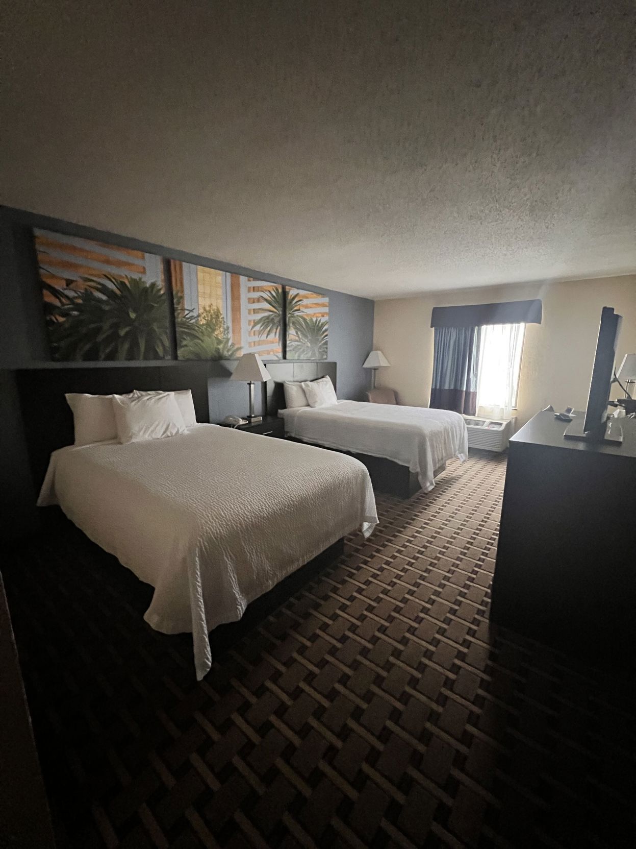 Egyptian cotton sheets, premium bedding, pillow-top beds, in-room safe