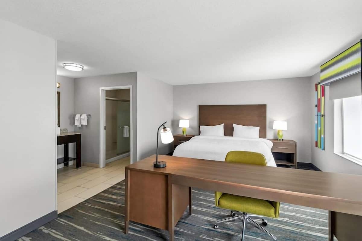 In-room safe, iron/ironing board, free cribs/infant beds