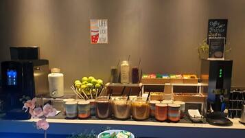 Daily continental breakfast for a fee