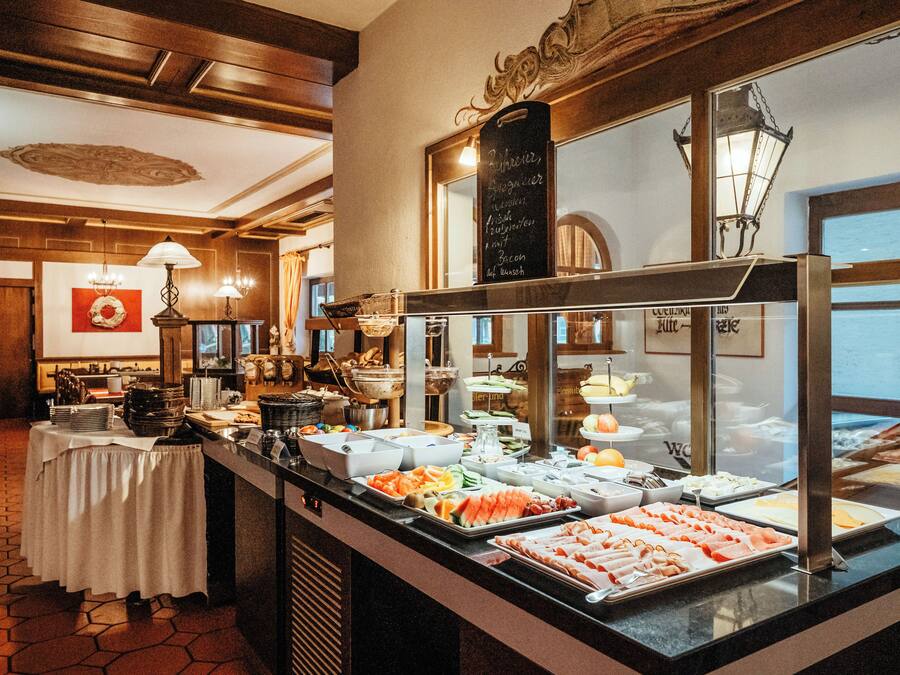Petit déjeuner buffet compris tous les jours