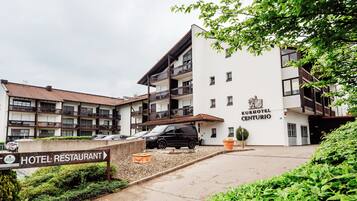 Fassade der Unterkunft