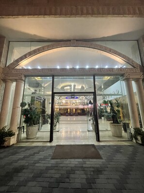 Entrada al alojamiento