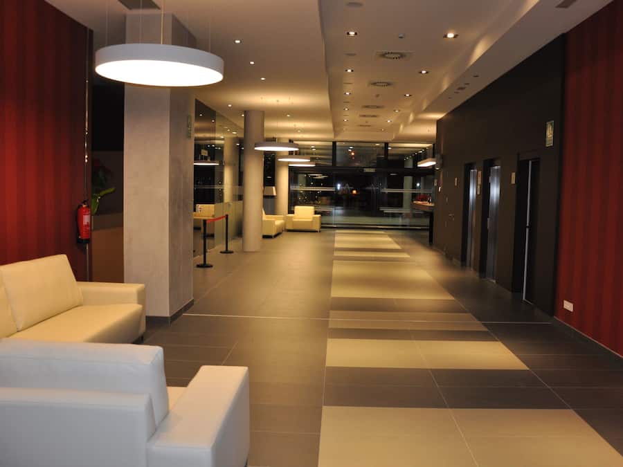 Zona de estar del vestíbulo