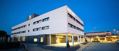 Façade de l’hébergement
