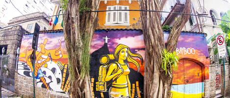 Facciata della struttura