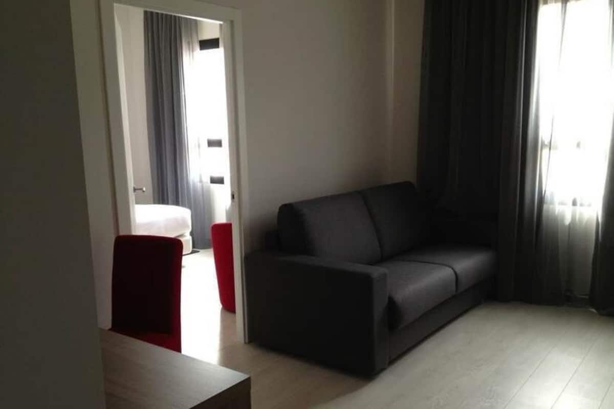 Room (with living Room) | 1 bedroom, premium bedding, memory foam beds, minibar