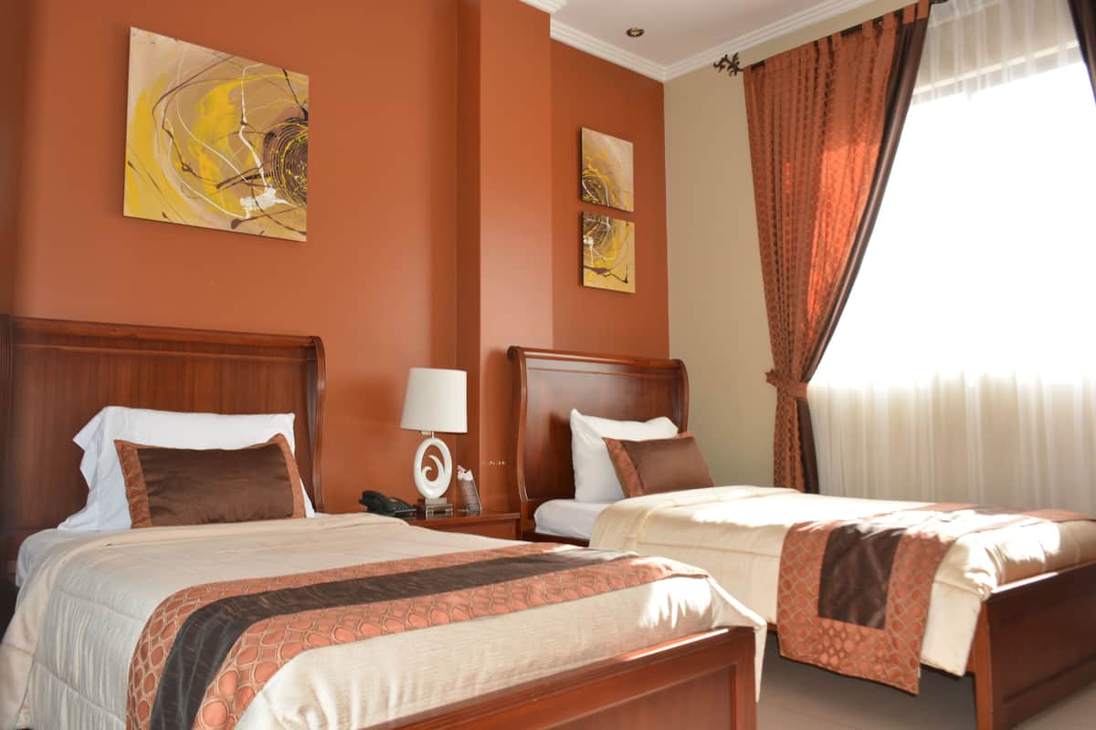 Chambre Double ou avec lits jumeaux, salle de bains privée