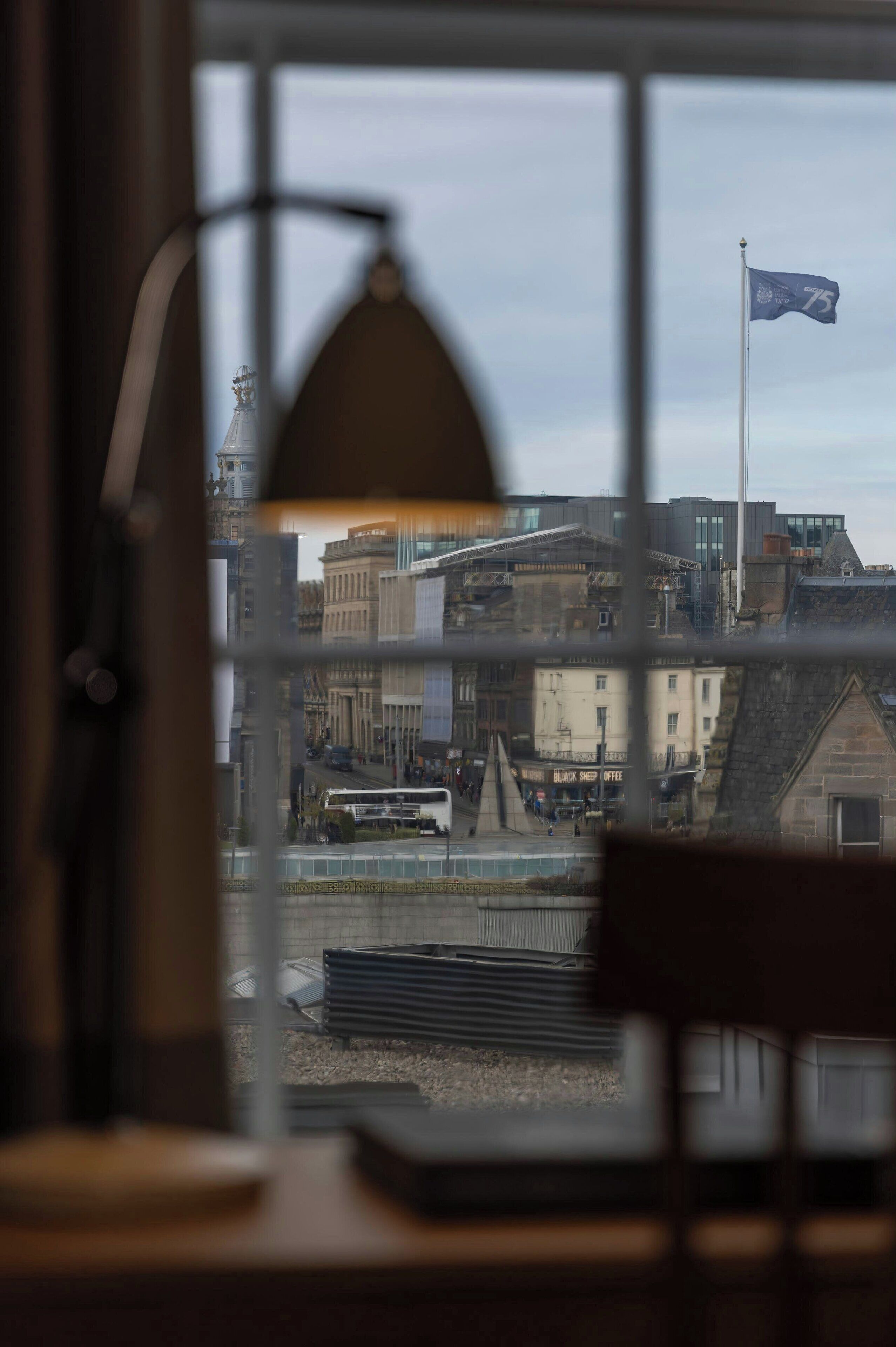 Studio, 2 Single Beds, City View | Living area