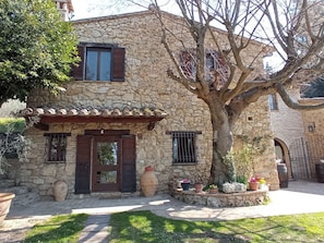 Façade de l’hébergement