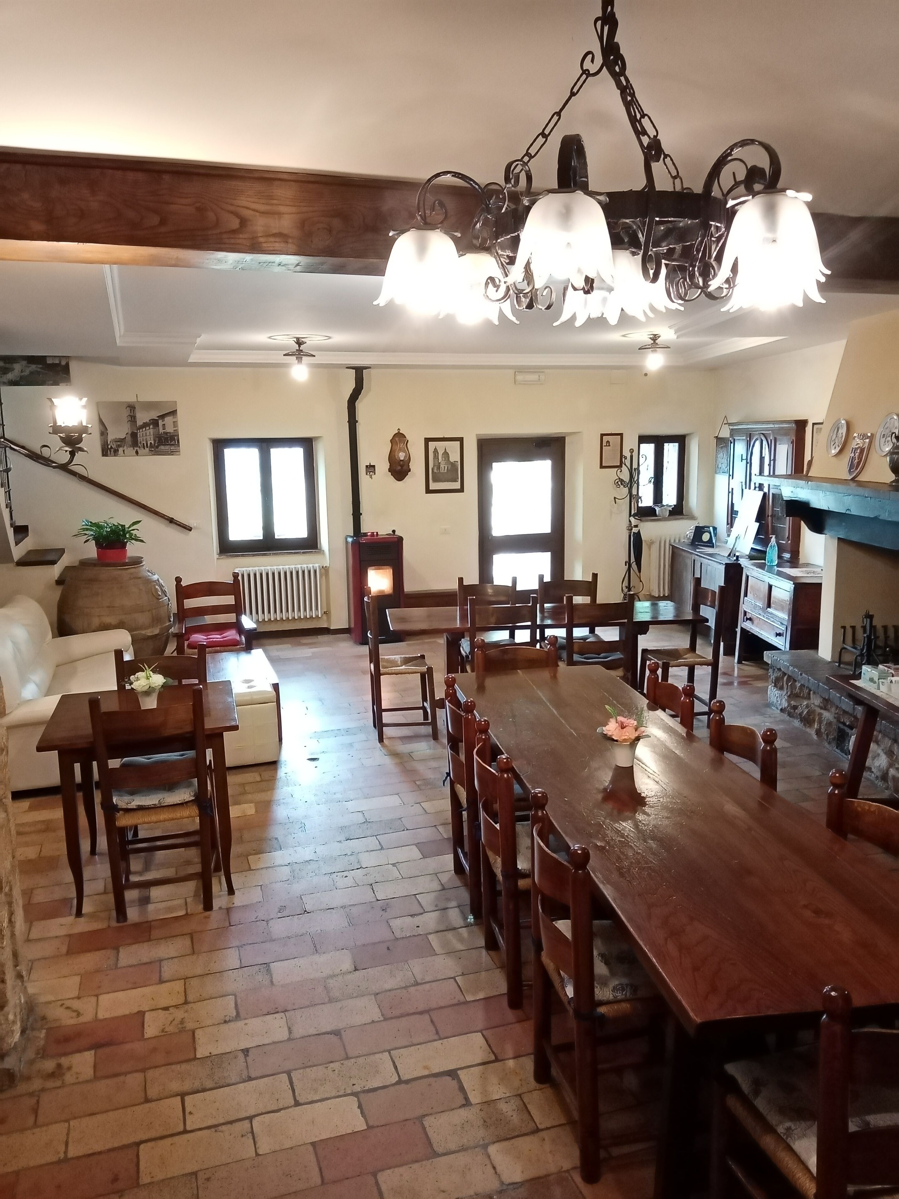 Breakfast area