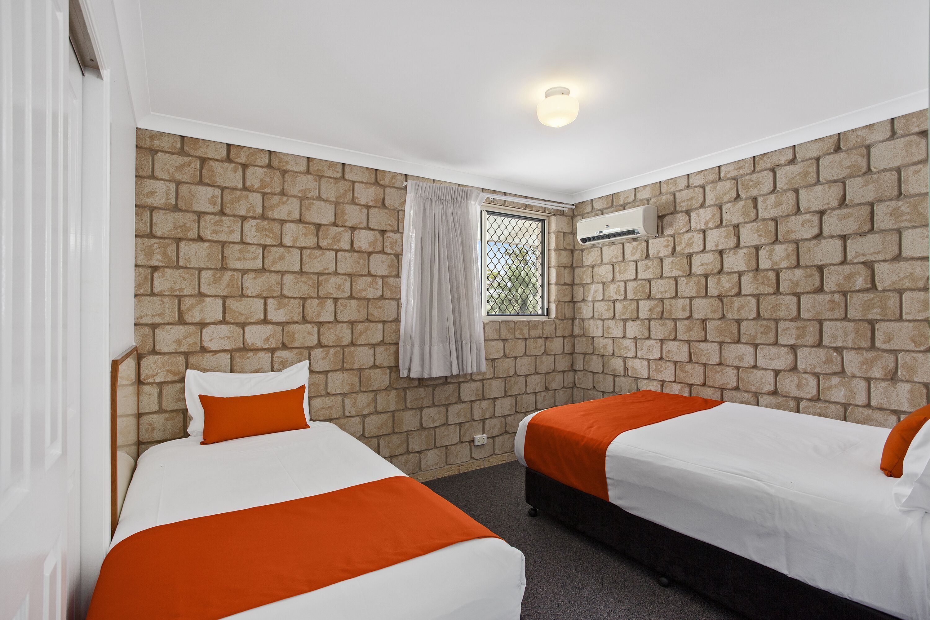 Down comforters, pillowtop beds, in-room safe, individually decorated