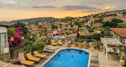 Cyprus Villages Hotel & Restaurant - Central Location - Bed & Breakfast - With Access To Pool And Stunning Views