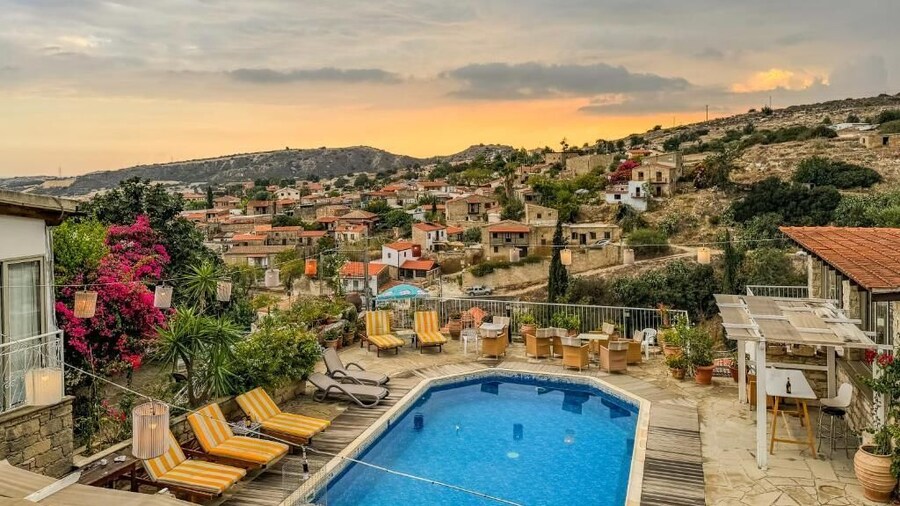 Cyprus Villages Hotel & Restaurant - Central Location - Bed & Breakfast - With Access To Pool And Stunning Views