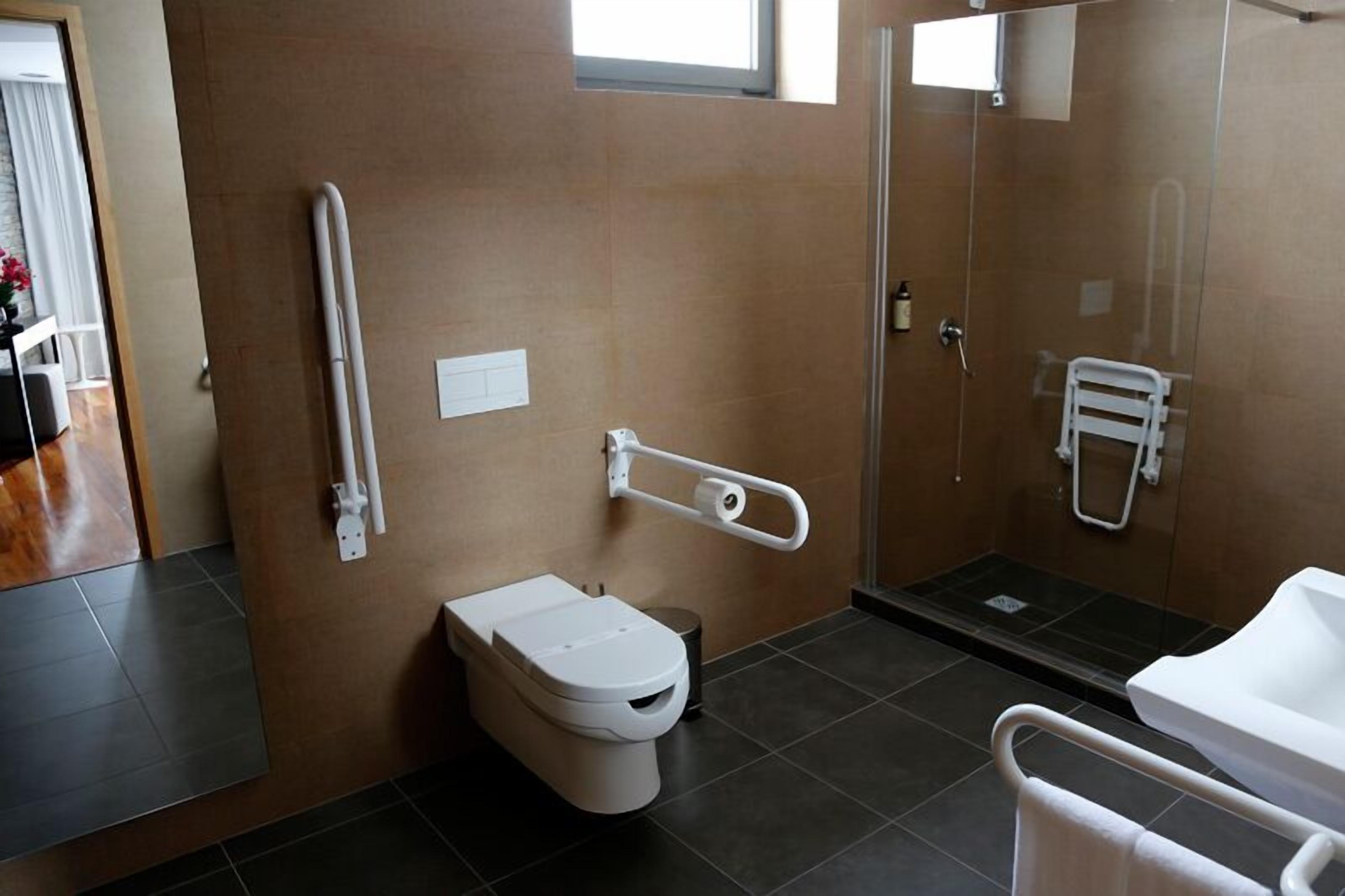 hair dryer, bathrobes, towels