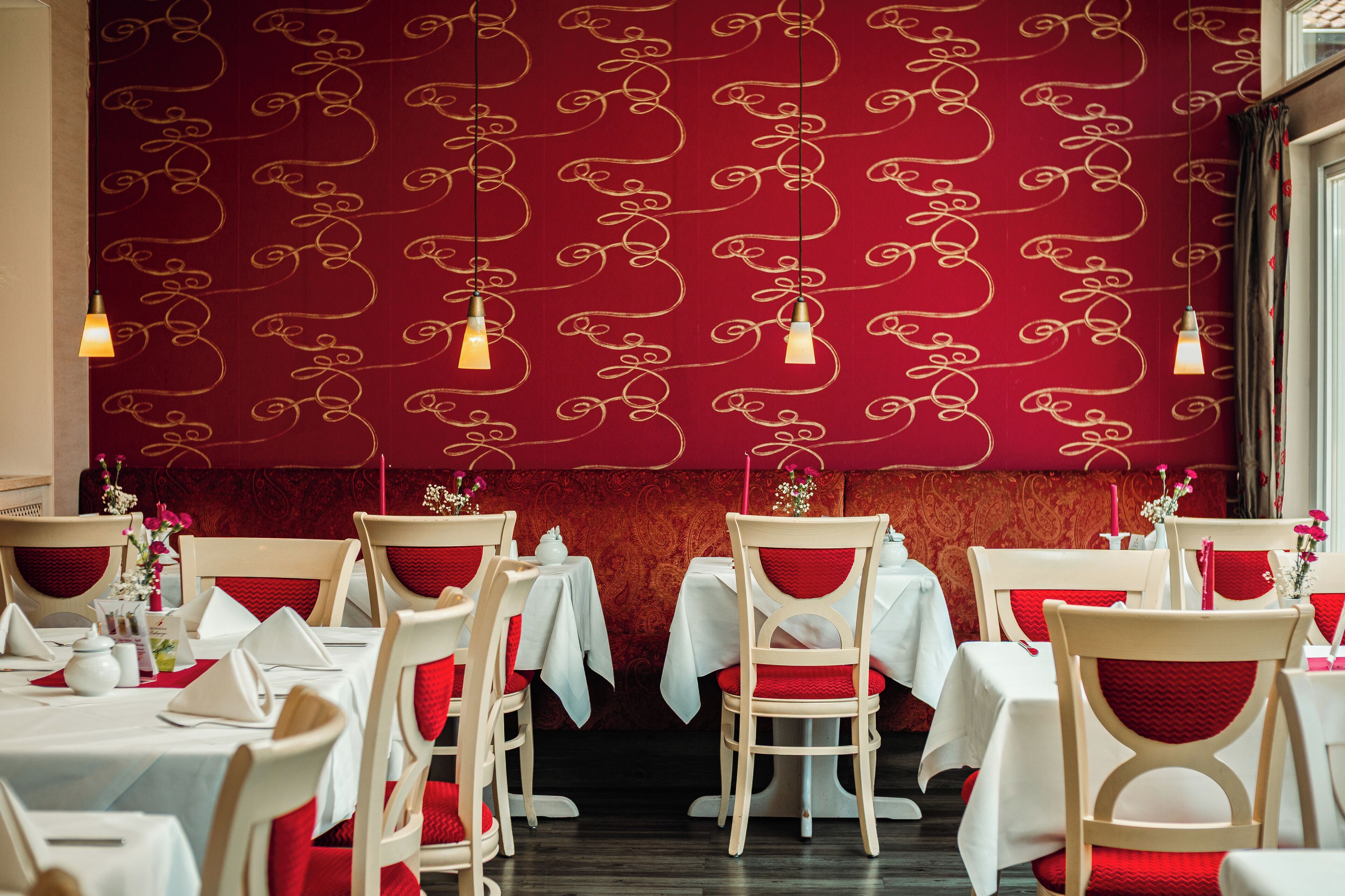 lunch, dinner served; local cuisine, garden views