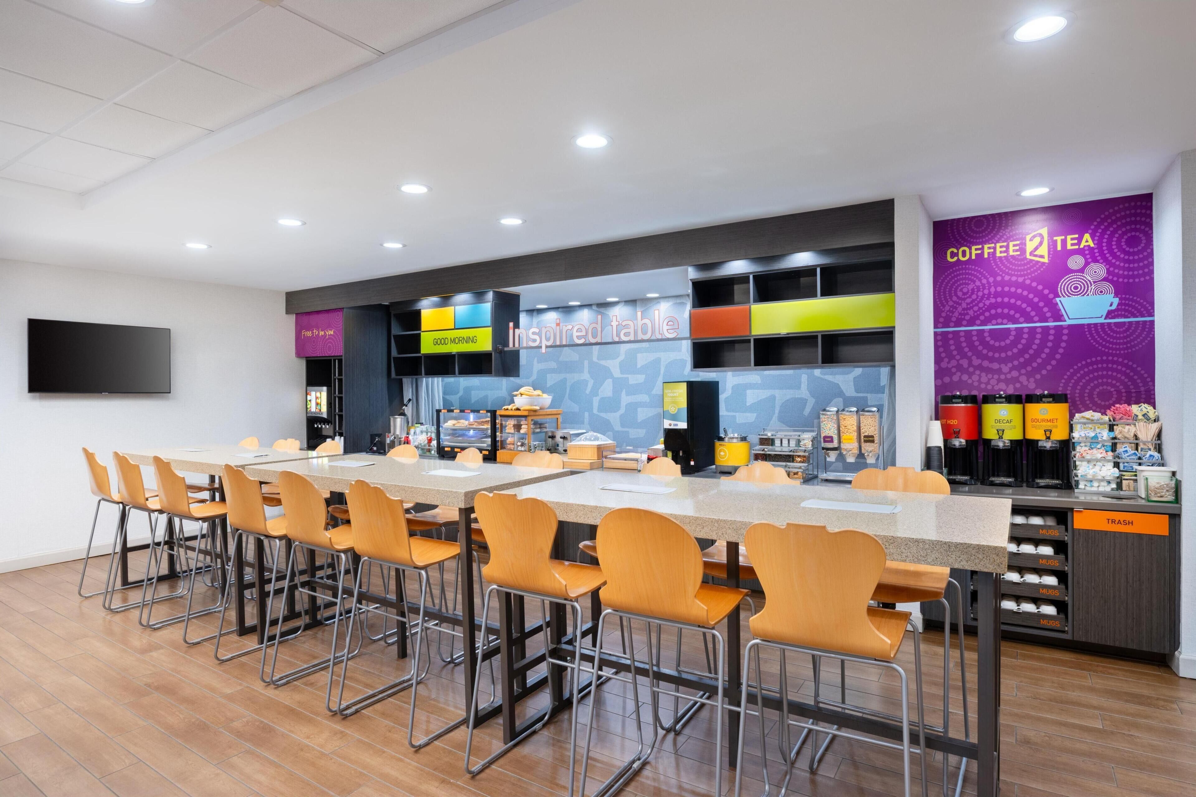 Free daily full breakfast
