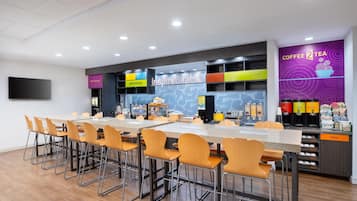 Free daily full breakfast